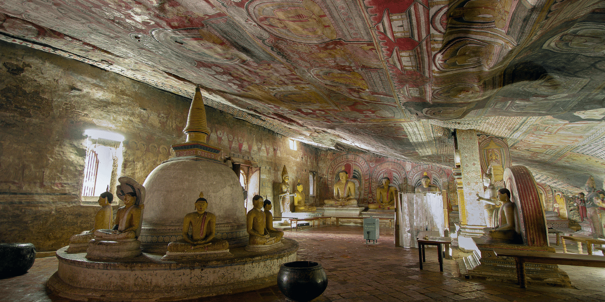 Dambulla Cave Temple Image